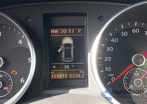 2014 Volkswagen Golf 2.0L Tdi из США, поврежденный, VIN WVWDM7AJ6EW009313